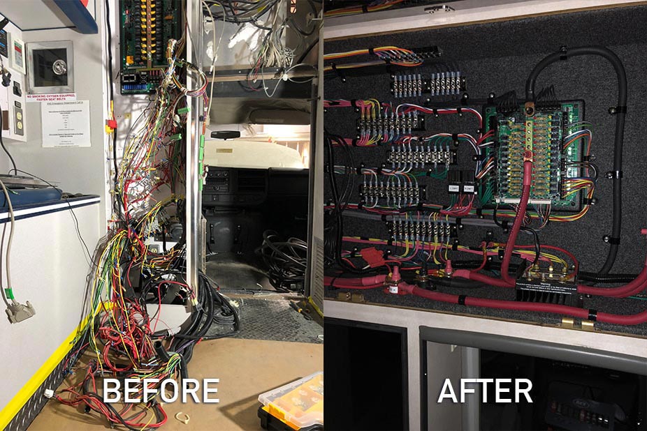 Electrical Before and After